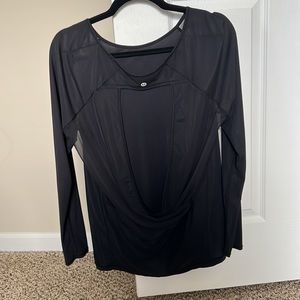 Black Lululemon Top